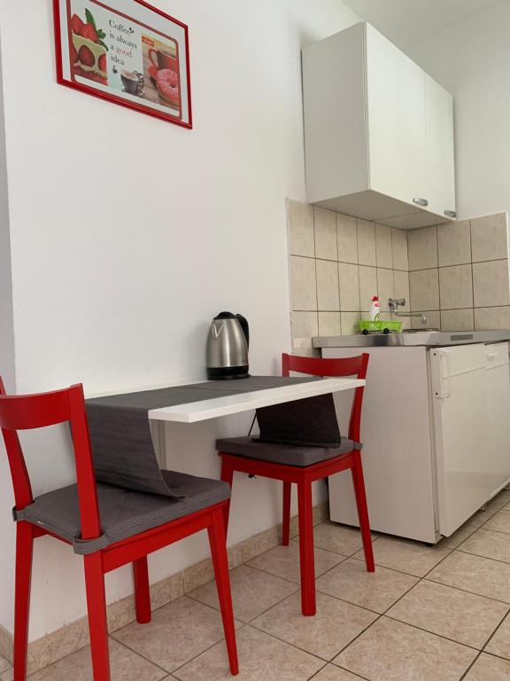 Kuchyňa alebo kuchynka v ubytovaní Apartments Villa Antony