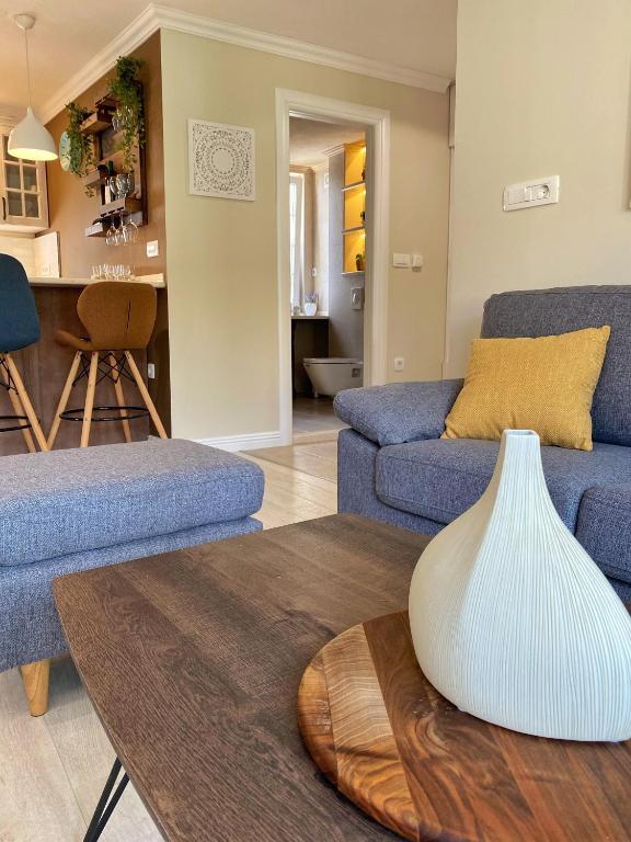 Posezení v ubytování Apartments Villa Mike