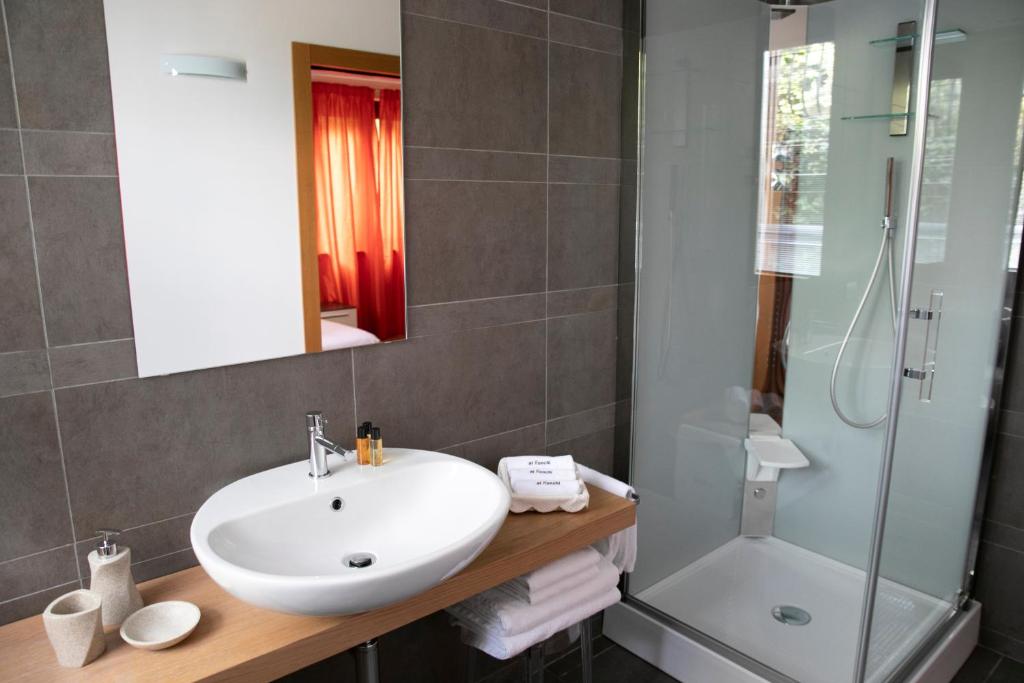 Kúpeľňa v ubytovaní Ai Ronchi B&B