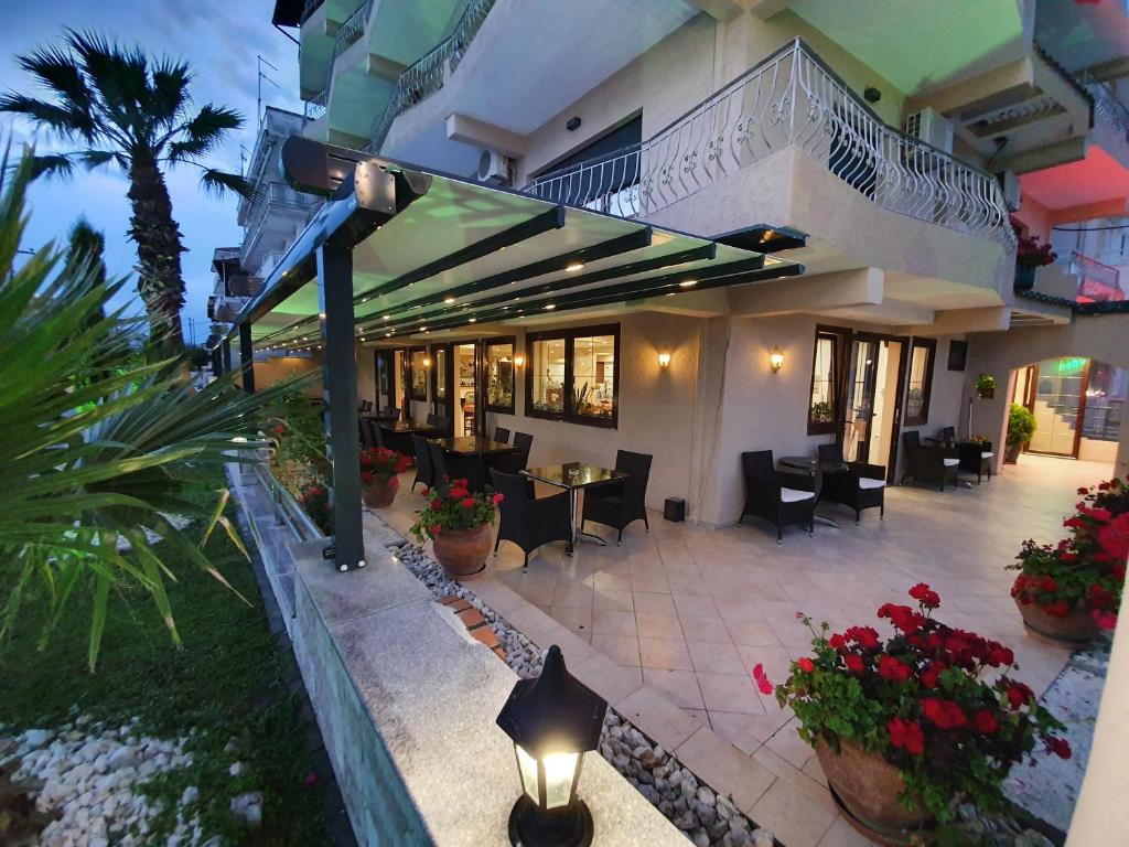 Balkón nebo terasa v ubytování Tropicana