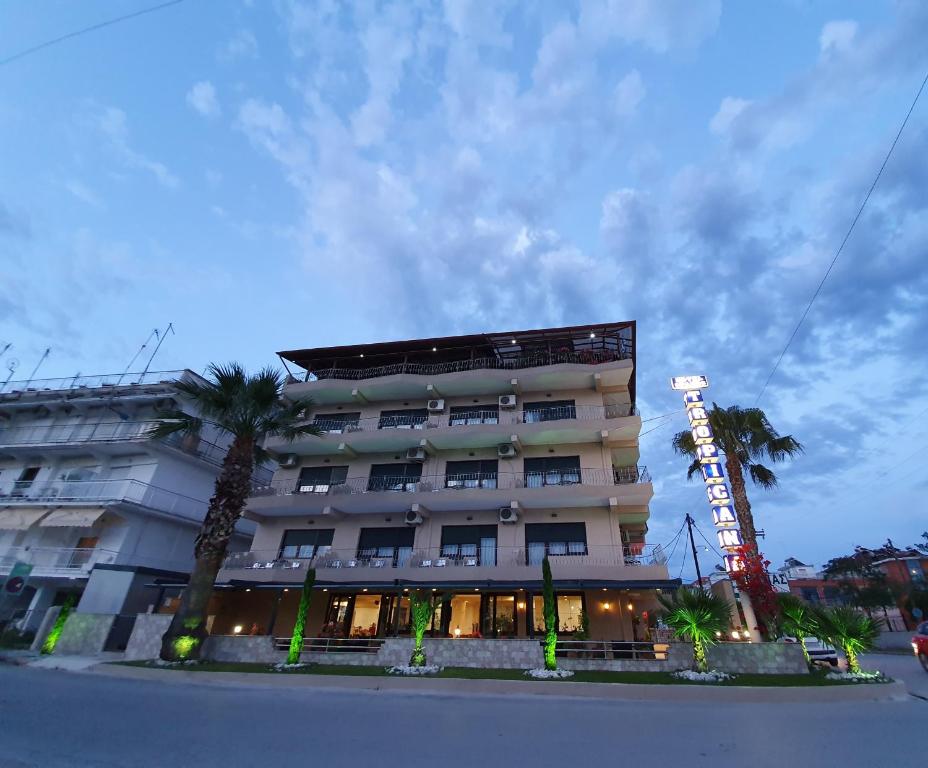 Budova, kde se hotel nachází