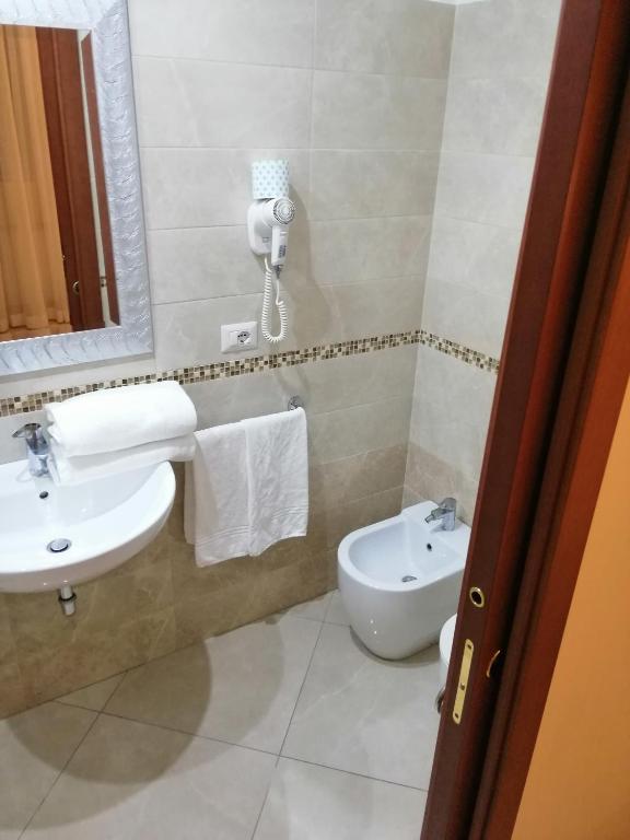 Kúpeľňa v ubytovaní Suite Dal Conte