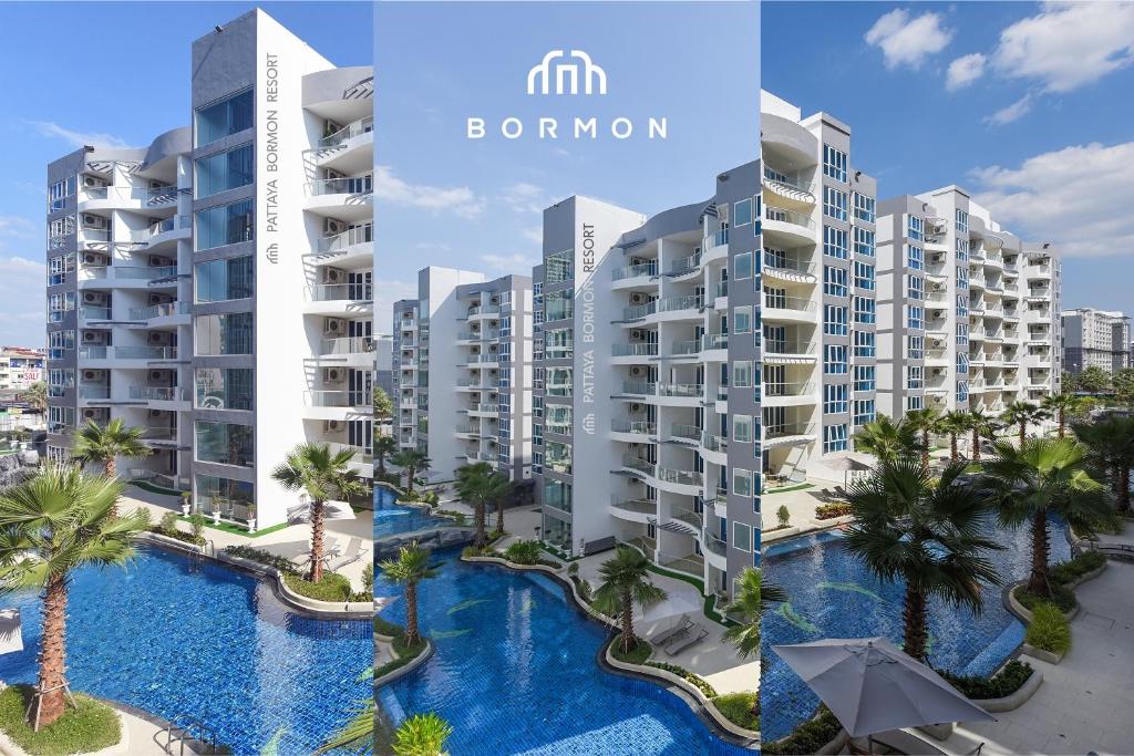 an image of a rendering of the bonnington apartments at Grand Avenue Condo by Bormon in Pattaya Central
