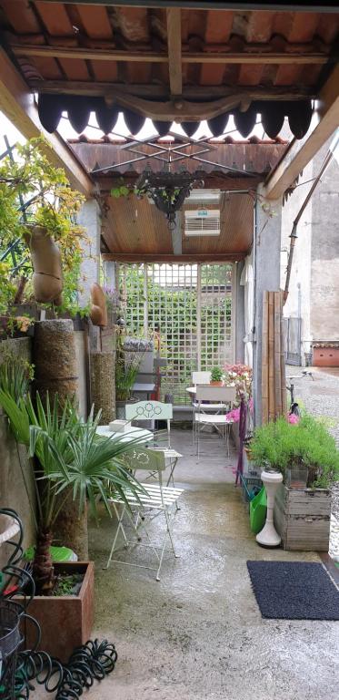 Zahrada ubytování B&B Il Rustico