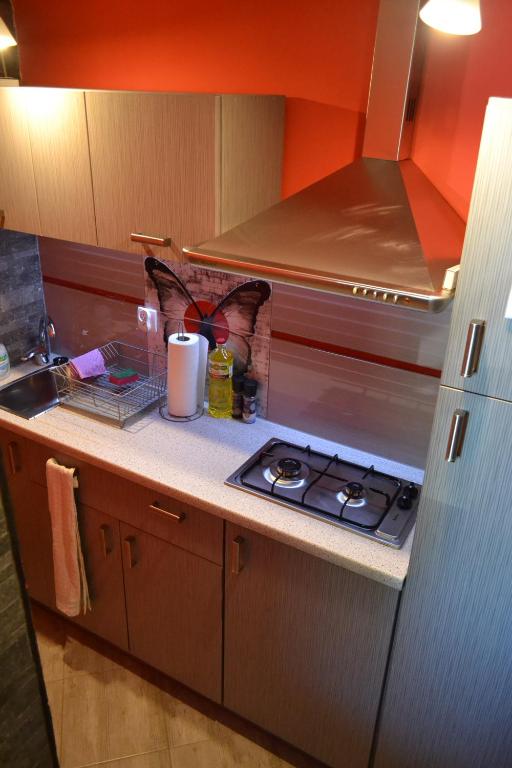 Kuchyňa alebo kuchynka v ubytovaní Pokoje Gościnne u Hanki
