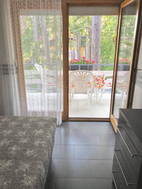 Balkón nebo terasa v ubytování Pearl Home Siofok