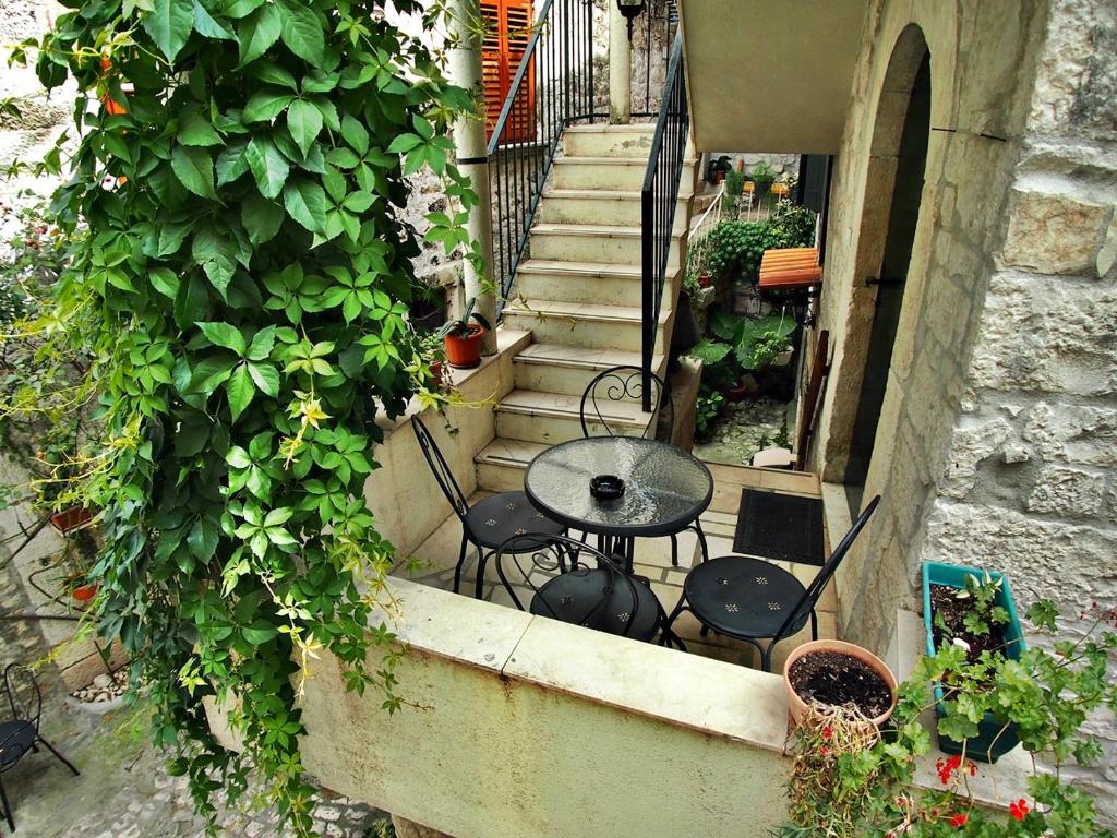 Balkón nebo terasa v ubytování Rooms & Studio Stipcic