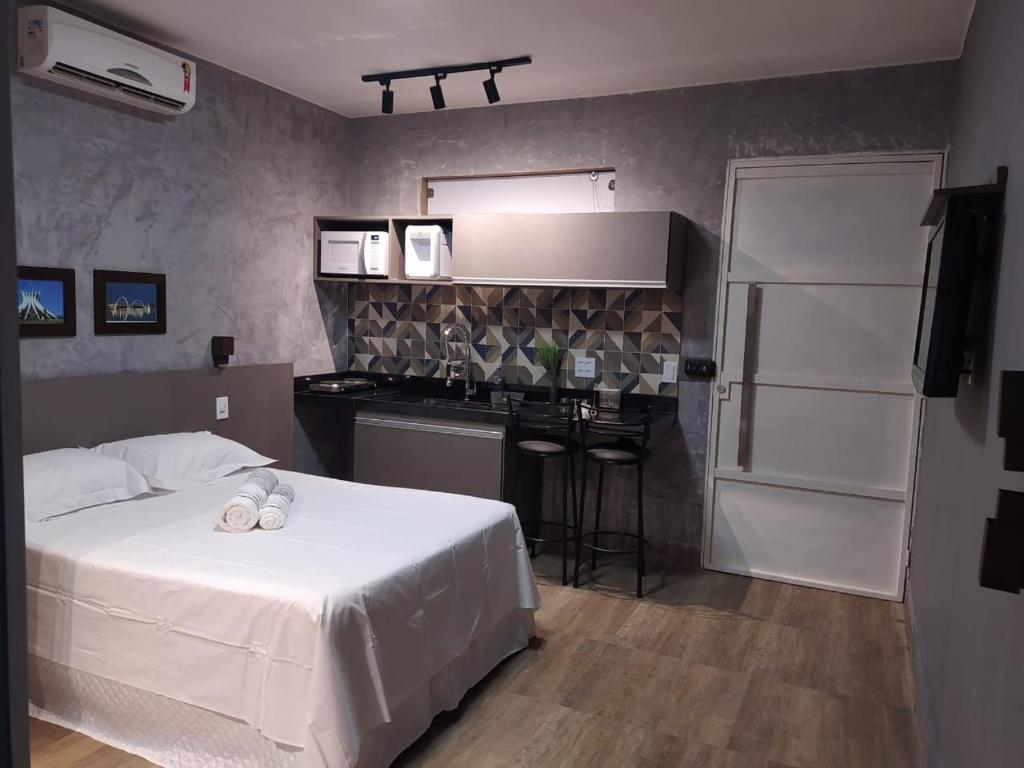  KIT/LOFT - MUITO PRÓXIMA AO AEROPORTO DE BRASÍLIA