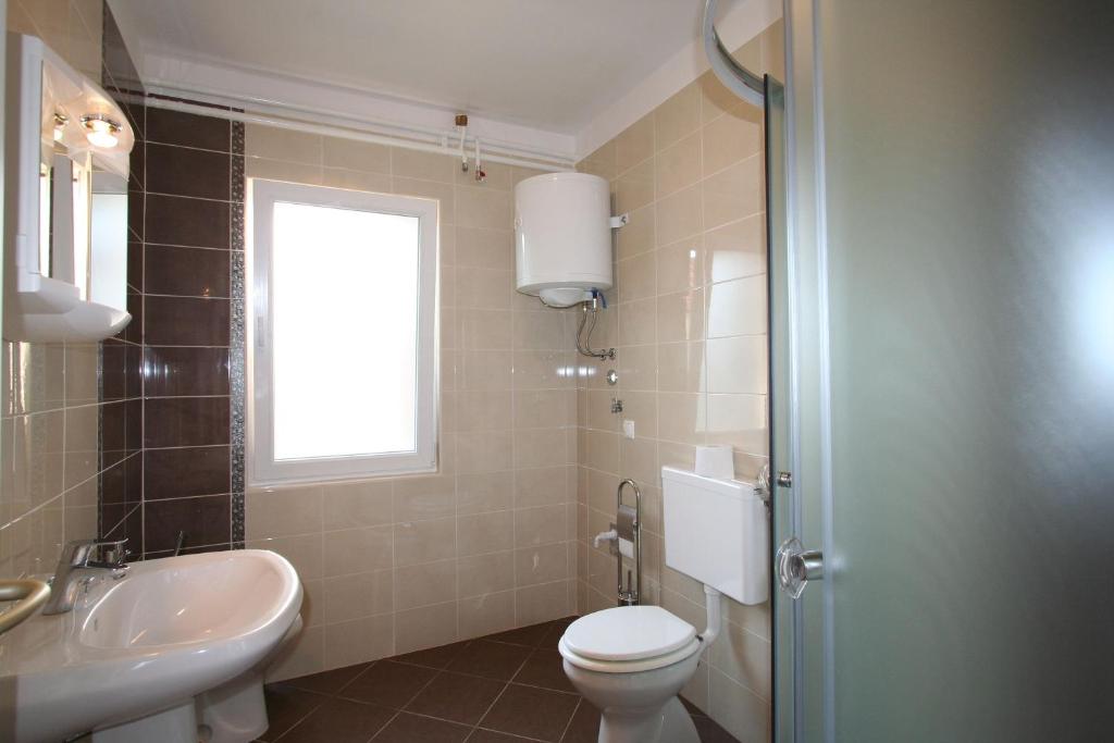 Koupelna v ubytování Apartments Grskovic G. Jesenovica
