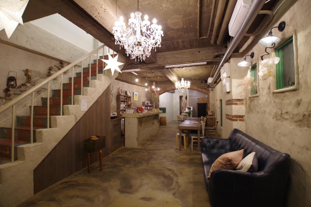 Posezení v ubytování Cinnamon Guesthouse Dogo