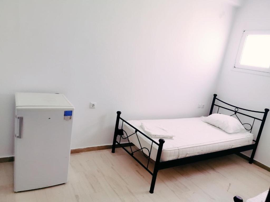 Letto o letti in una camera di Camping Drepanos