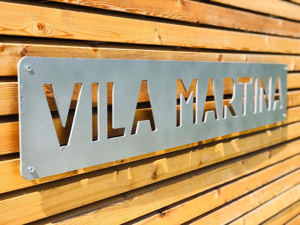 Certifikát, hodnocení, plakát nebo jiný dokument vystavený v ubytování Vila Martina