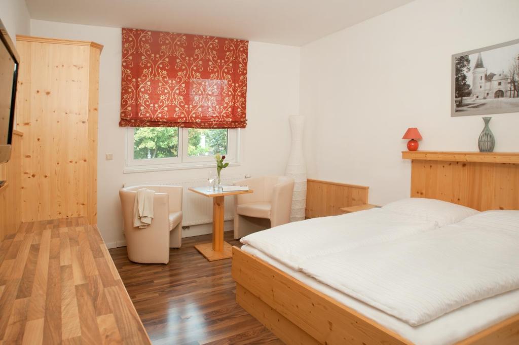 Posteľ alebo postele v izbe v ubytovaní Hubertushof Fromwald Hotel und Gasthof