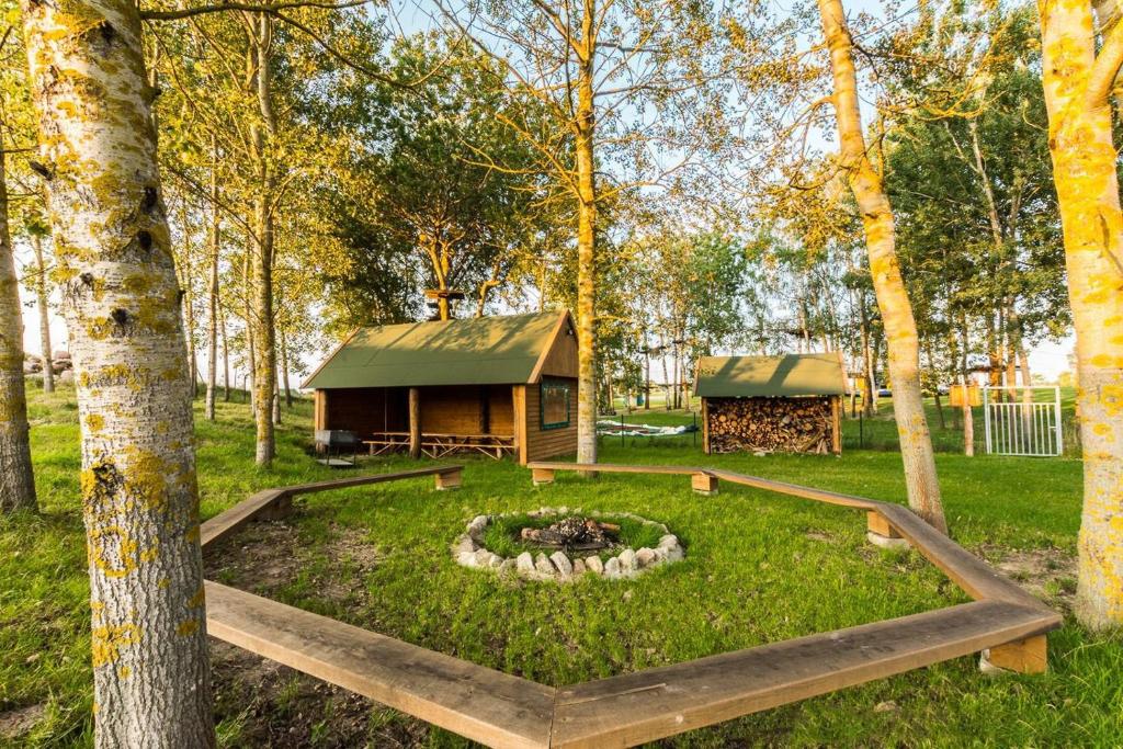 Zahrada ubytování Camping Bartbo