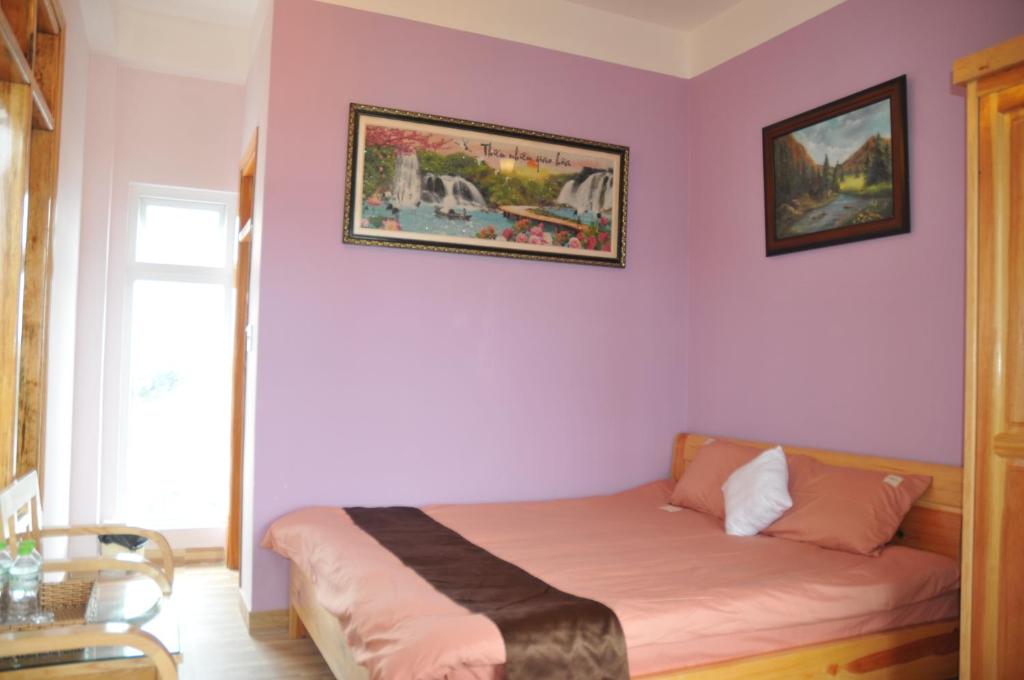 Voodi või voodid majutusasutuse Anh Trang Homestay toas