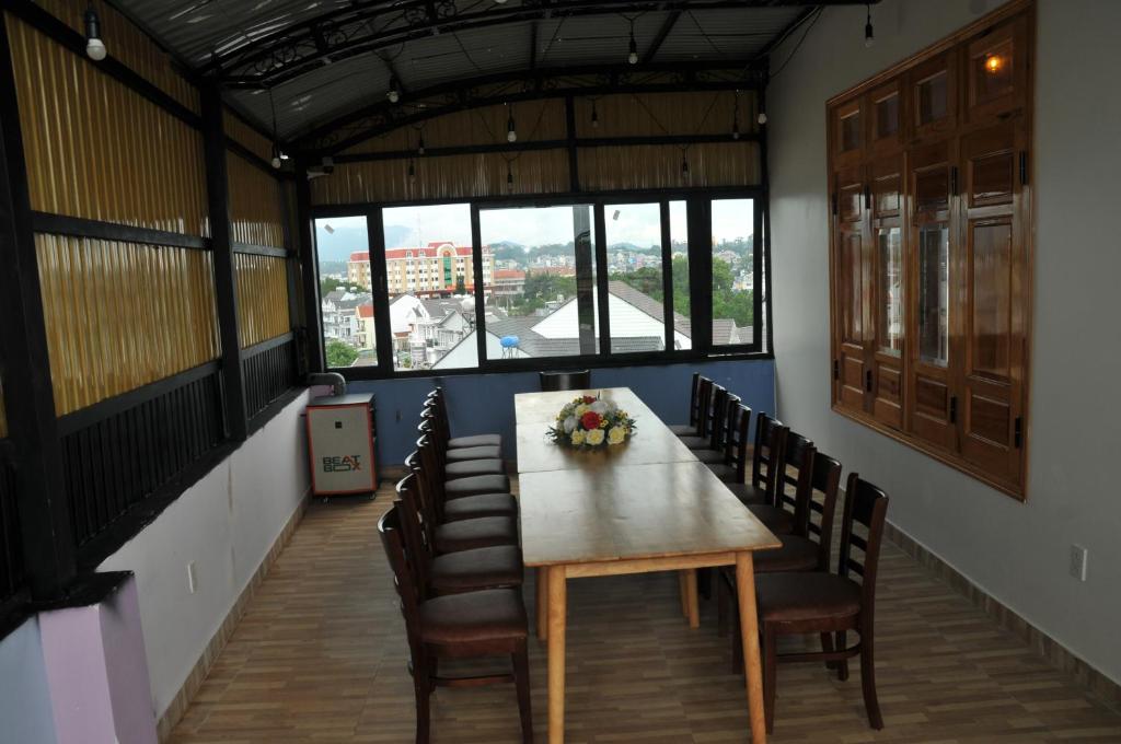 Istumisnurk majutusasutuses Anh Trang Homestay