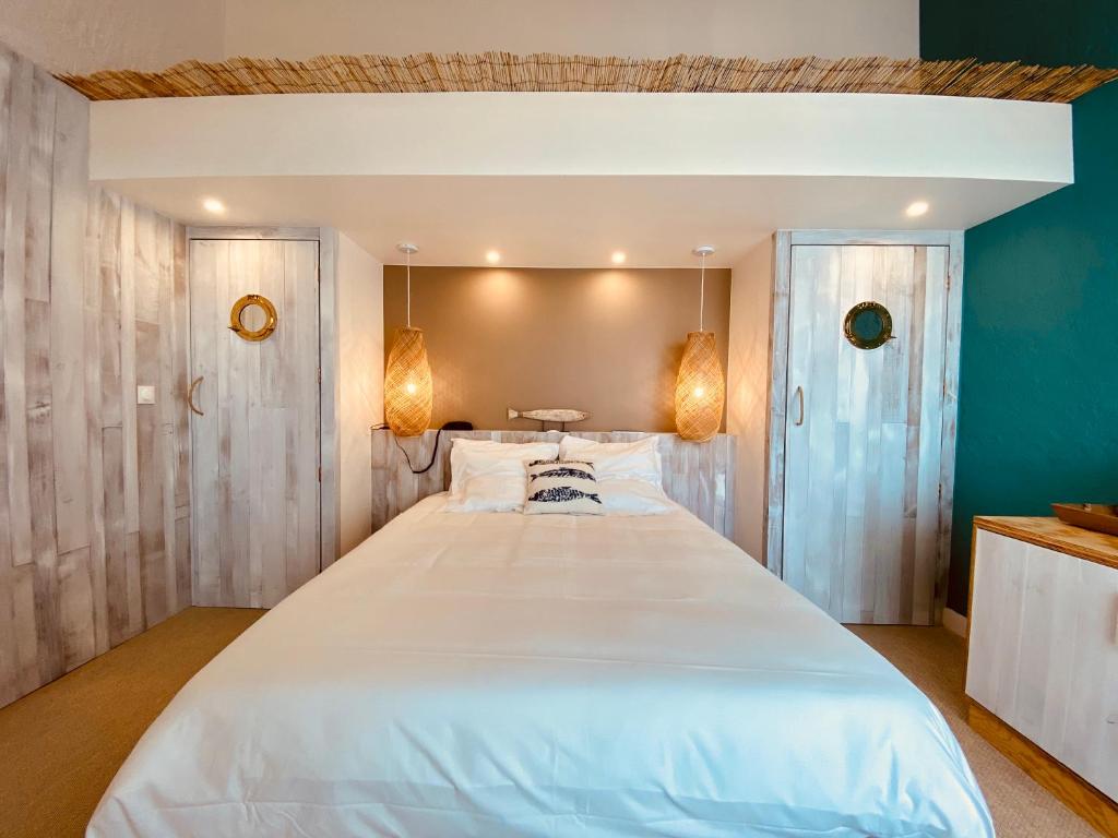Hôtel Île de Lumière - Tweepersoonskamer Met Uitzicht Op Zee