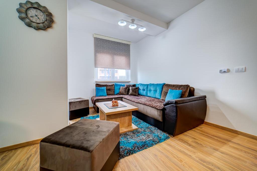 Posezení v ubytování MB LUX APARTMANI