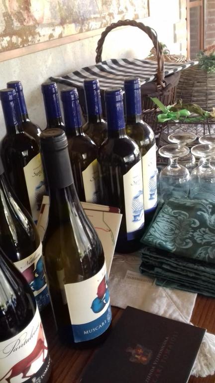 Nápoje v ubytování Agriturismo Lupo Cerrino