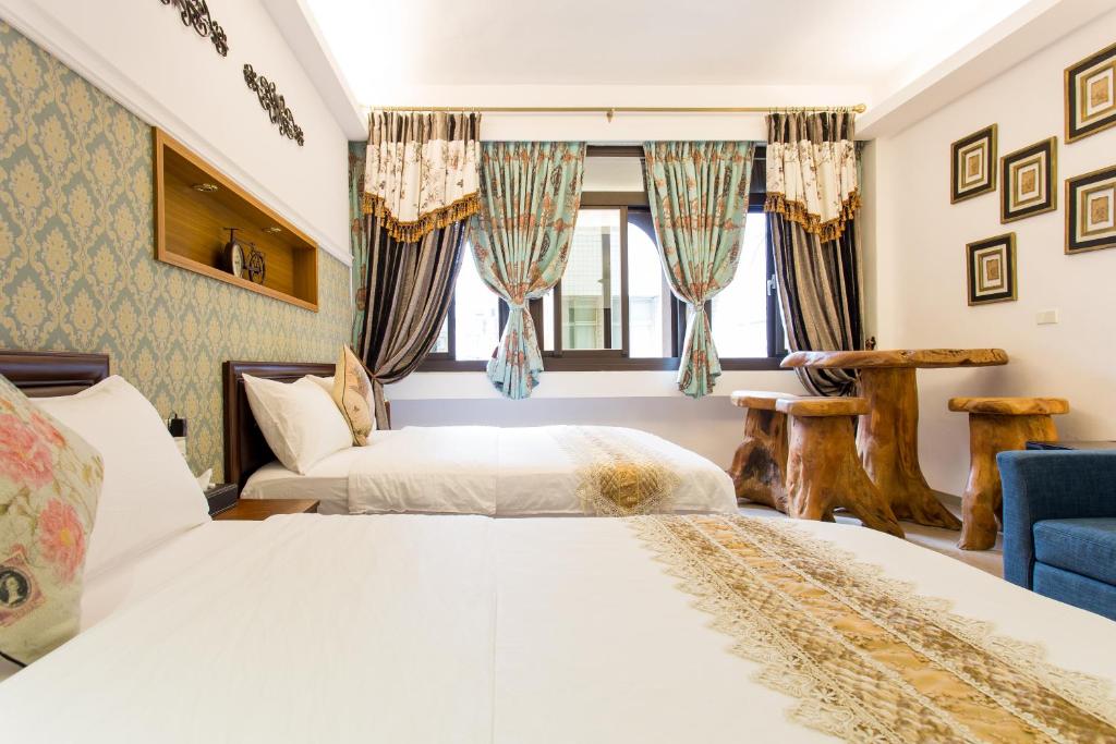 Postel nebo postele na pokoji v ubytování Hometown B&B