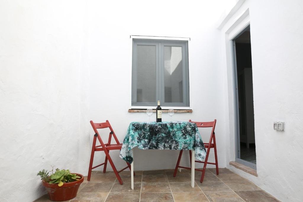Balkón alebo terasa v ubytovaní Vivienda Turística de Alojamiento Rural Silla Vieja