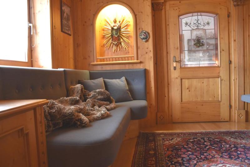 Posezení v ubytování Ferienwohnung Heideggerhof