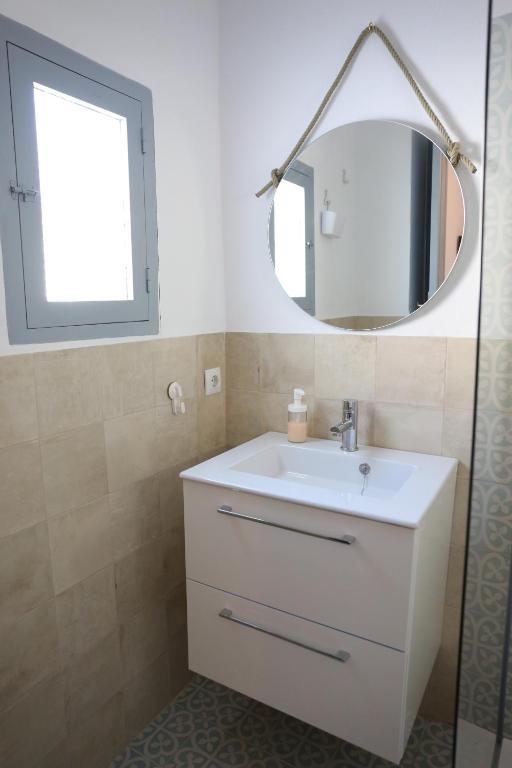 Koupelna v ubytování Vivienda de Alojamiento Rural Casa Naty