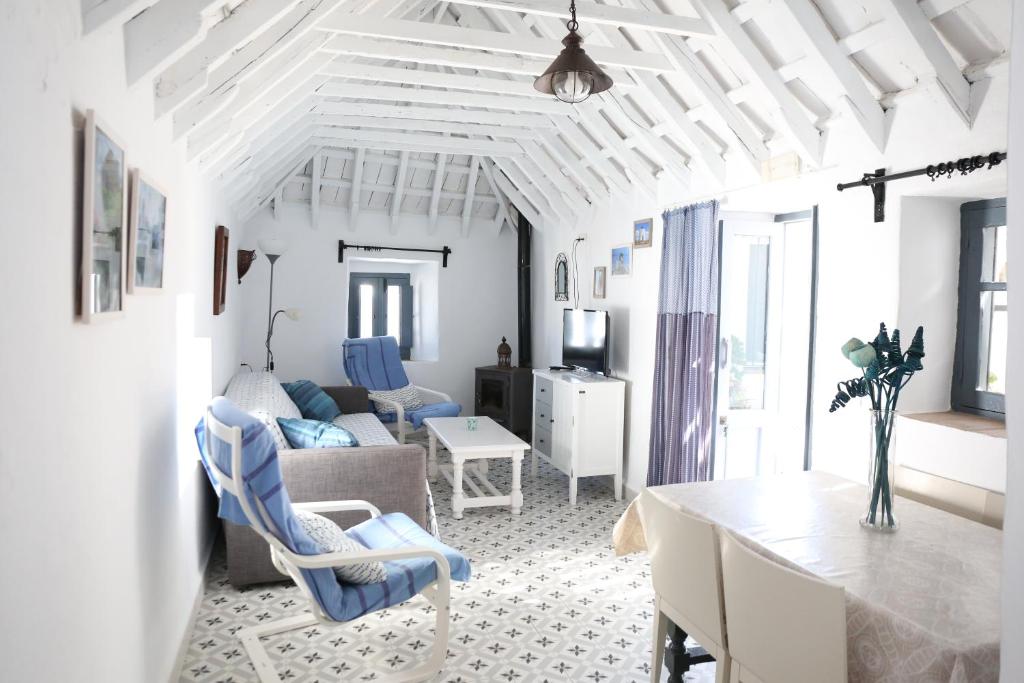 Posezení v ubytování Vivienda de Alojamiento Rural Casa Naty