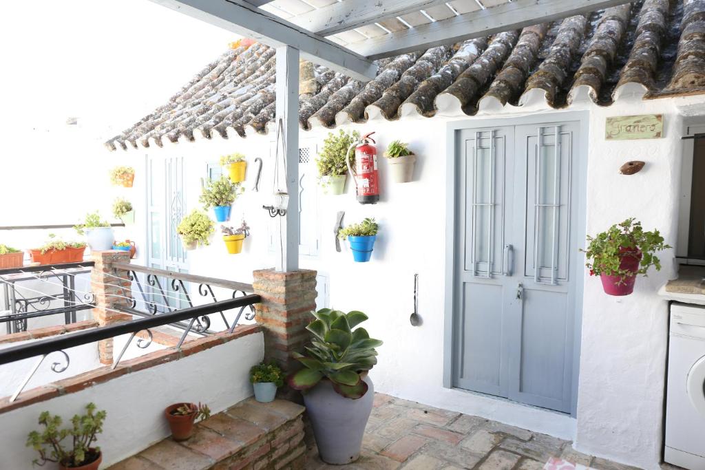 Balkón nebo terasa v ubytování Vivienda de Alojamiento Rural Casa Naty