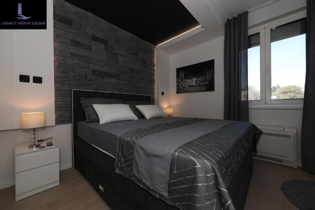 Posteľ alebo postele v izbe v ubytovaní Legacy Marine2 - Zadar, Luxury Suites