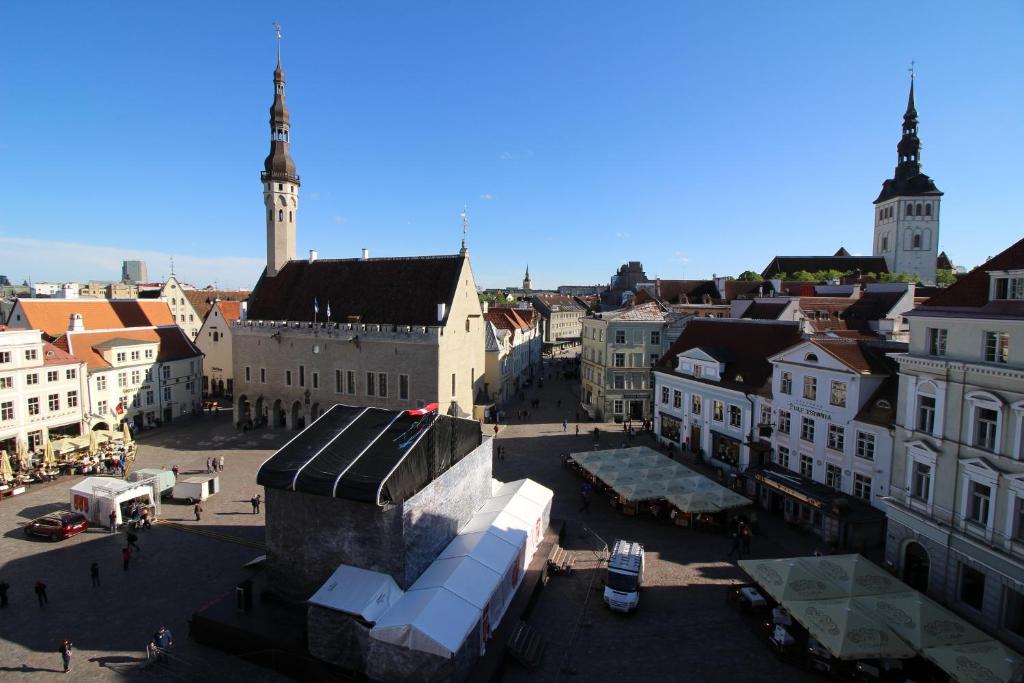Linna Tallinn üldine vaade või majutusasutusest Tallinn City Apartments - Old Town pildistatud vaade