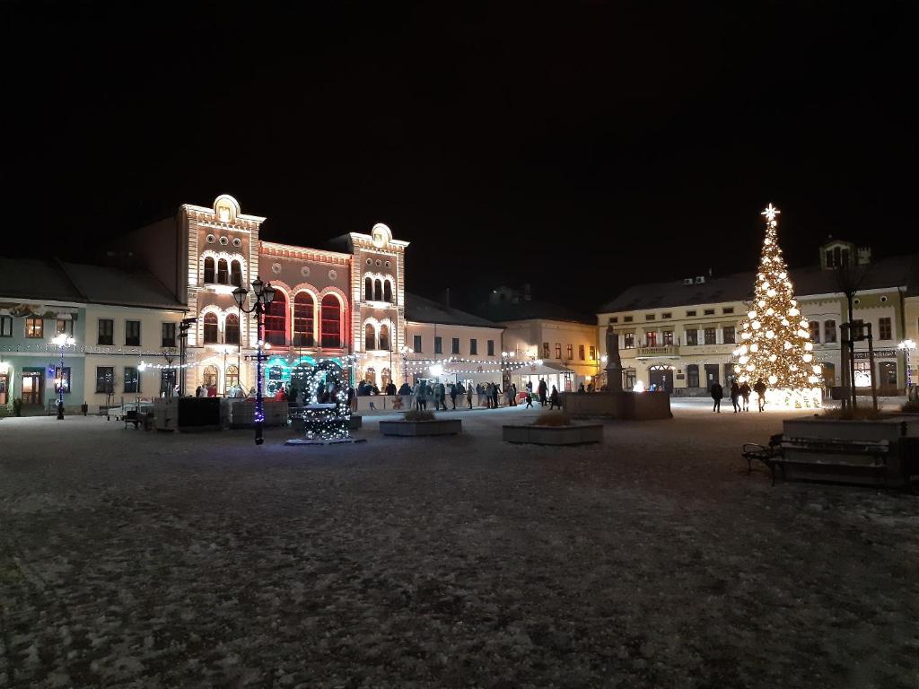 Budova, kde se penzion nachází