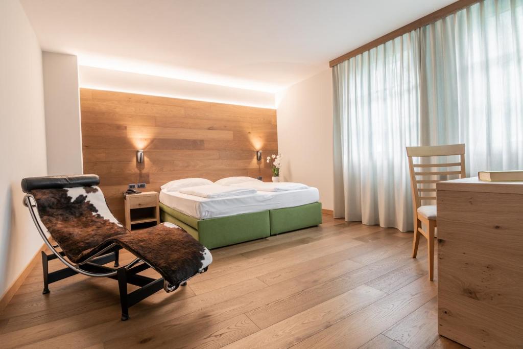 Postel nebo postele na pokoji v ubytování Hotel Sole