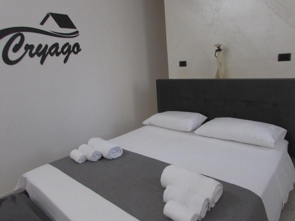Postel nebo postele na pokoji v ubytování B&B CryAgo