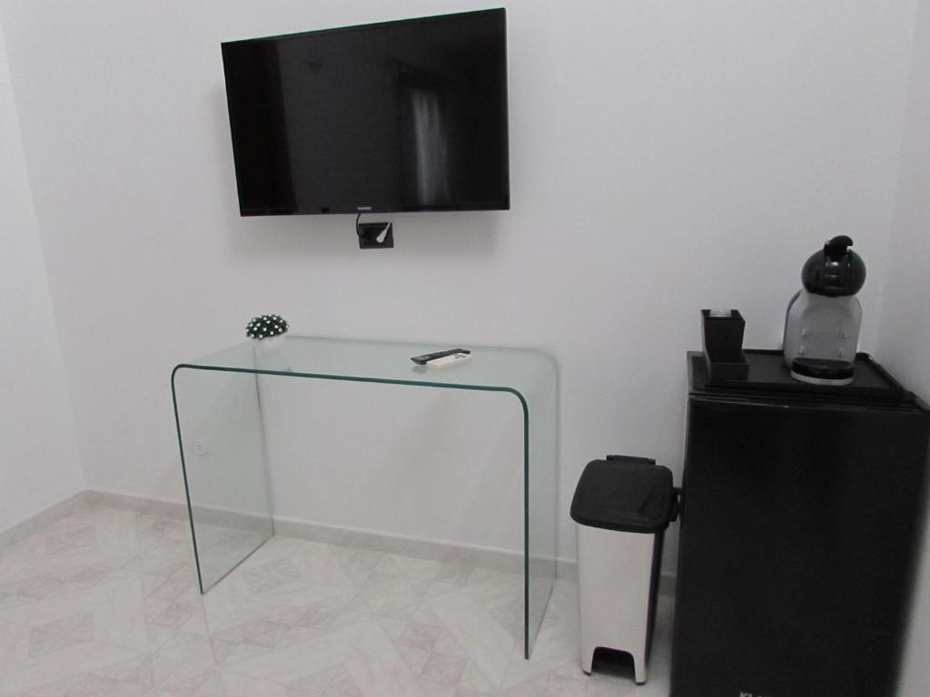 TV a/nebo společenská místnost v ubytování B&B CryAgo