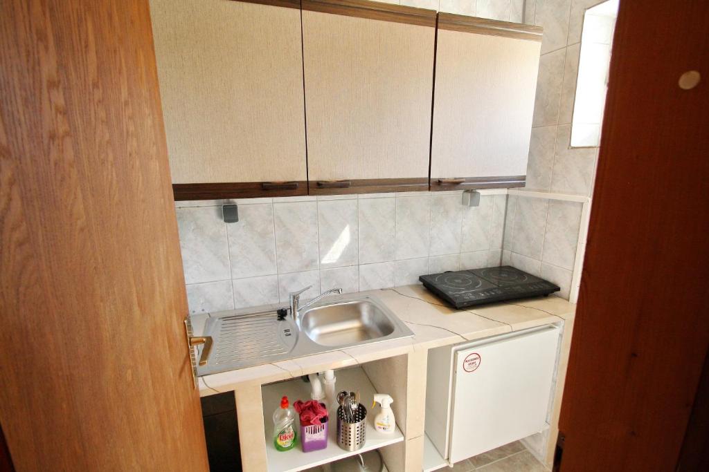 Kuchyňa alebo kuchynka v ubytovaní Apartments Lemeš