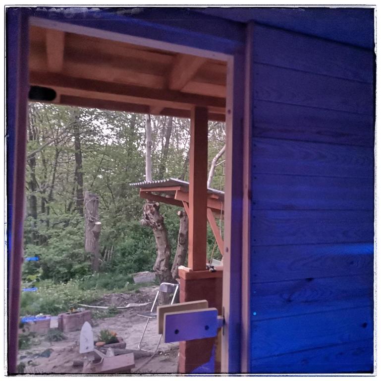 Vonkajšia záhrada v ubytovaní Rancho Relaxo Czartoria Agroturystyka