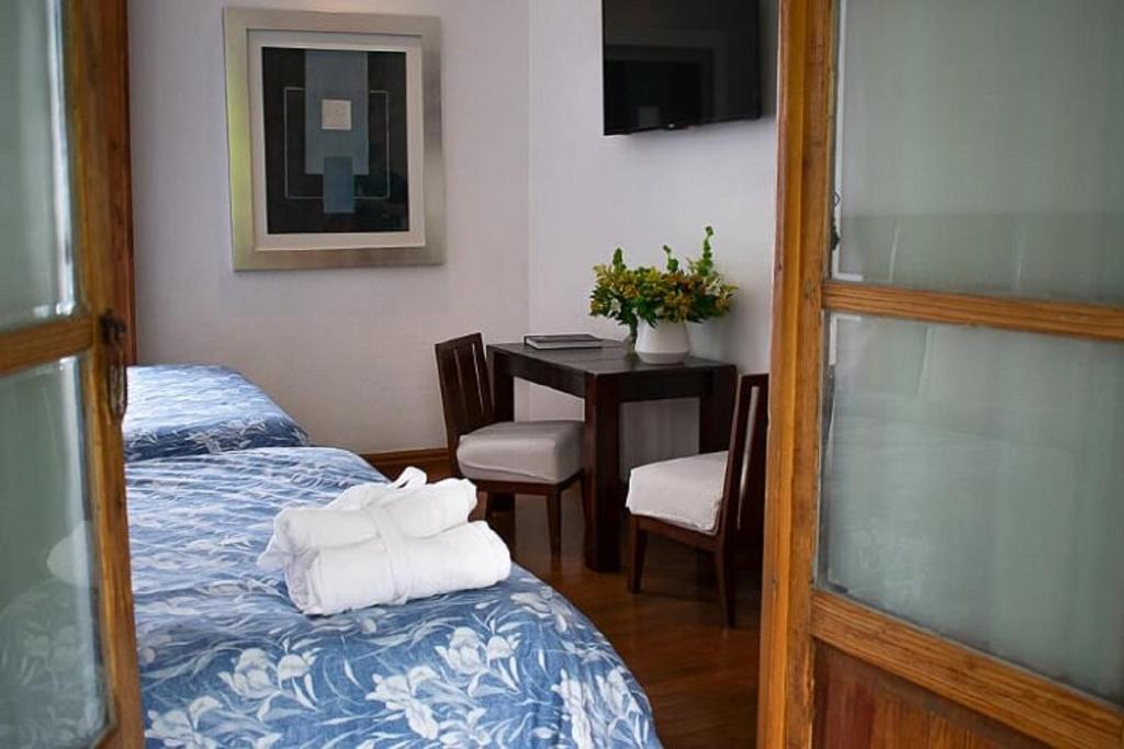 Postel nebo postele na pokoji v ubytování Casa Aspeytia Hotel Boutique