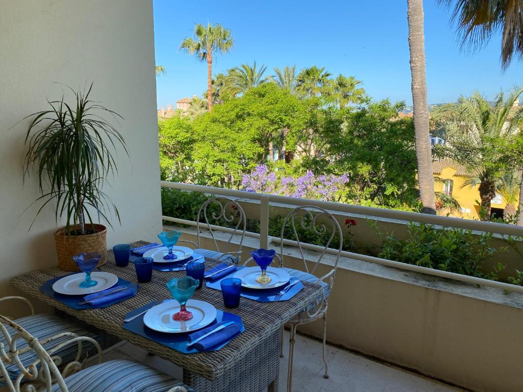 Balkón nebo terasa v ubytování Luxury Apartment Penthouse in Sotogrande Paseo del Mar