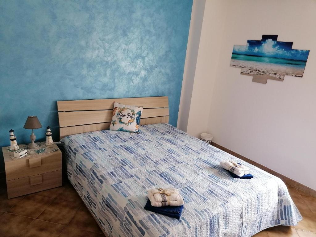 Posteľ alebo postele v izbe v ubytovaní Il Nodo