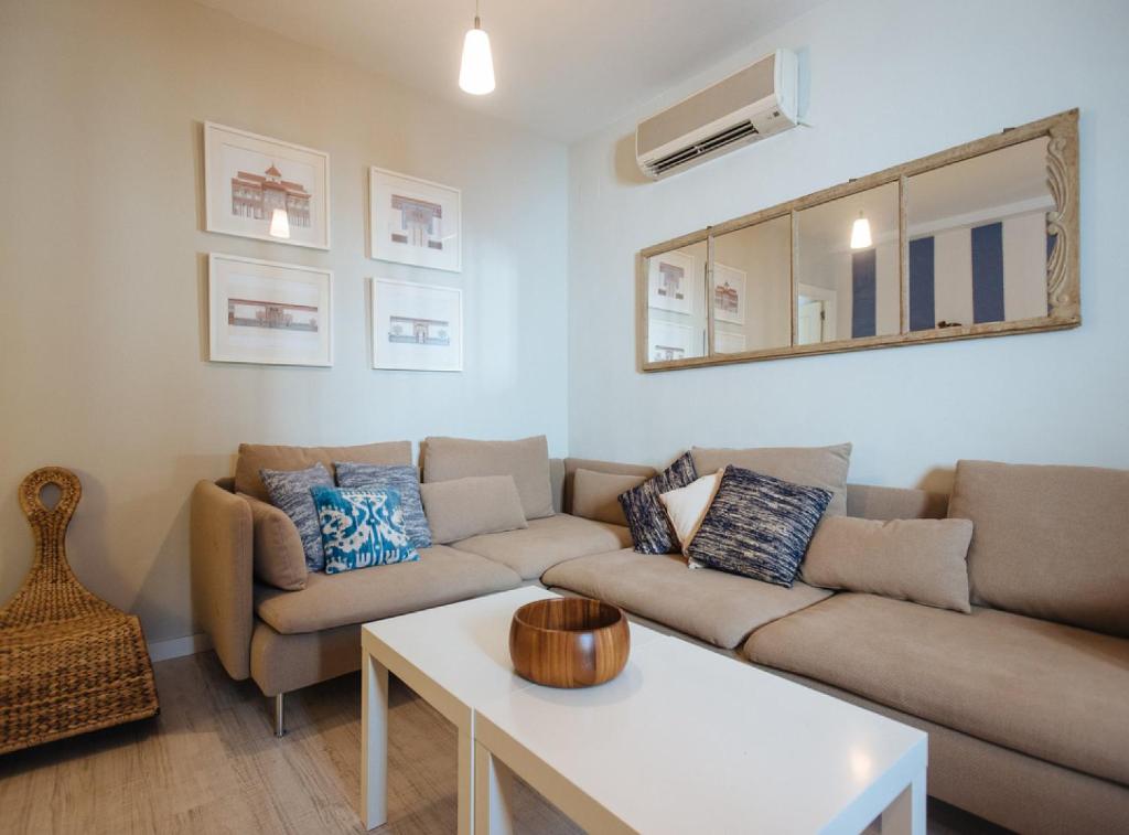 Posedenie v ubytovaní RentalSevilla Vidrio I