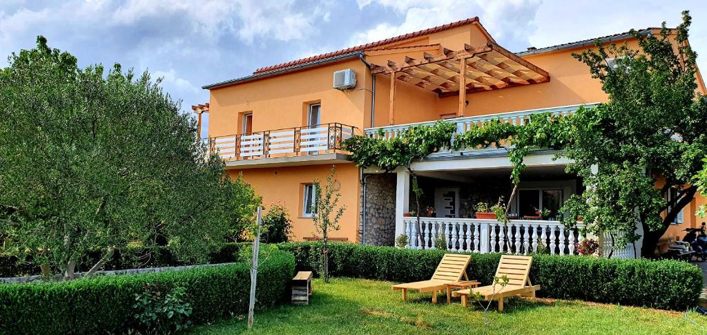 Zahrada ubytování Apartmani Bambolina i Zala