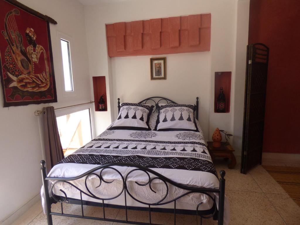 Una cama o camas en una habitación de Janna d'Ifni