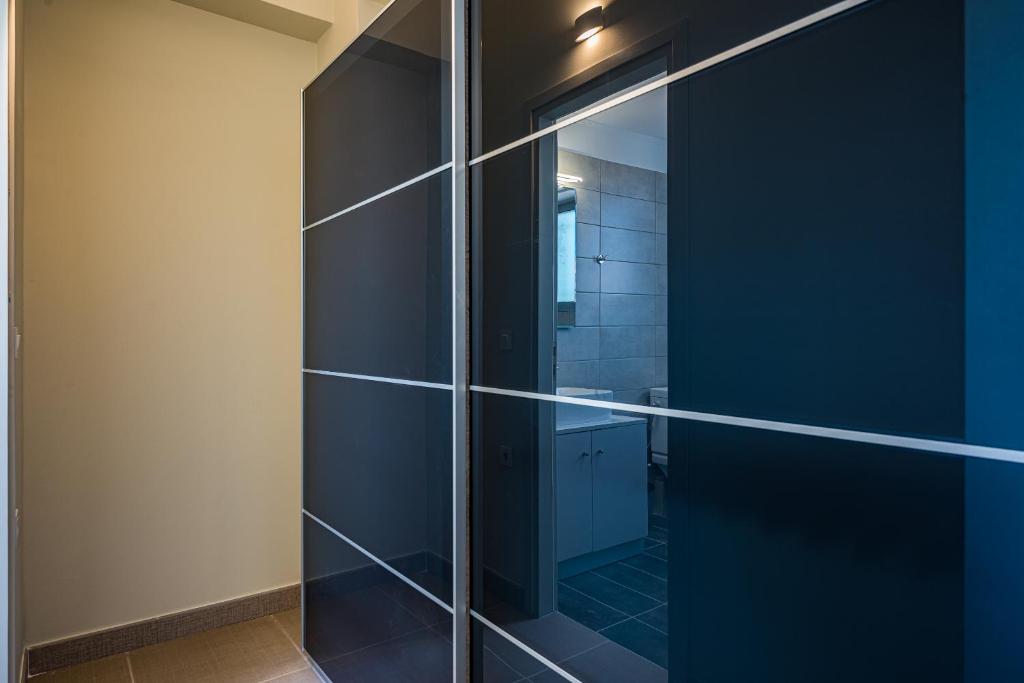 Koupelna v ubytování Metsovo Big Apts