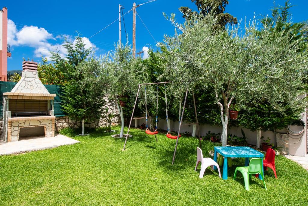Zahrada ubytování Villa Nektaria