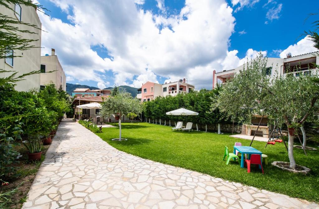 Zahrada ubytování Villa Nektaria