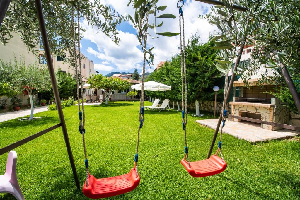 Zahrada ubytování Villa Nektaria