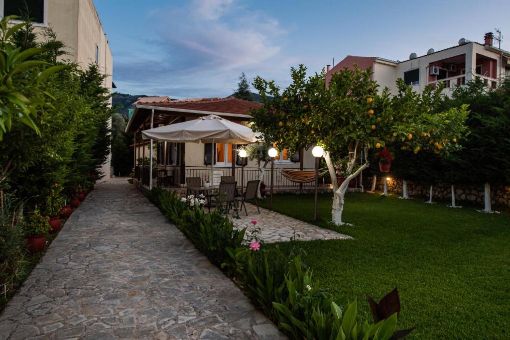 Zahrada ubytování Villa Nektaria