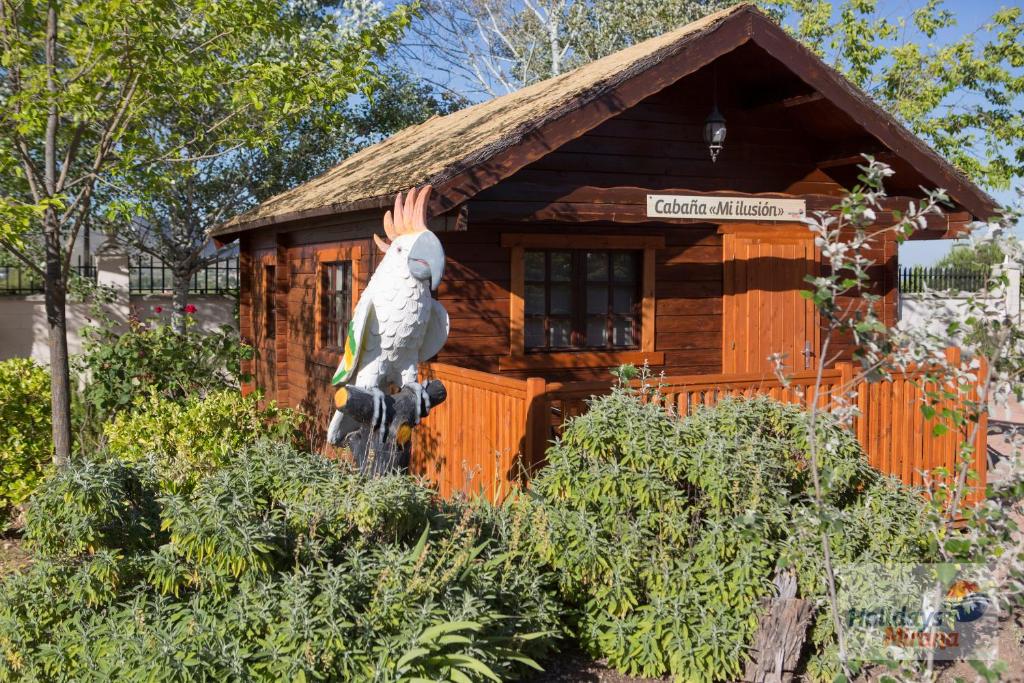 Zahrada ubytování HOLIDAYS MIRANA