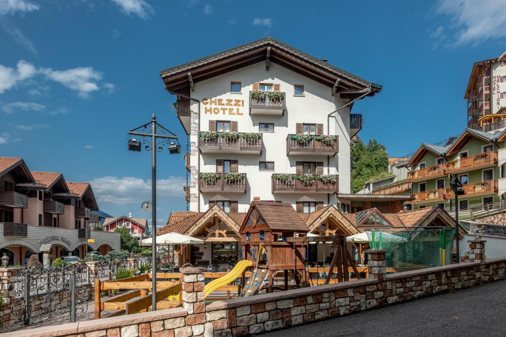 Budova, kde se hotel nachází